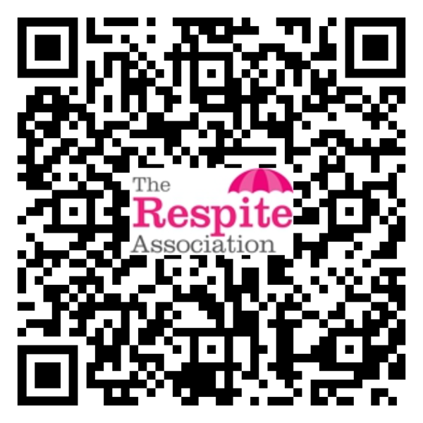 QR code to join The Respite Association lottery